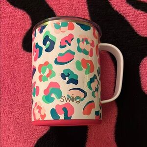 Swig Colorful Leopard Print Mug